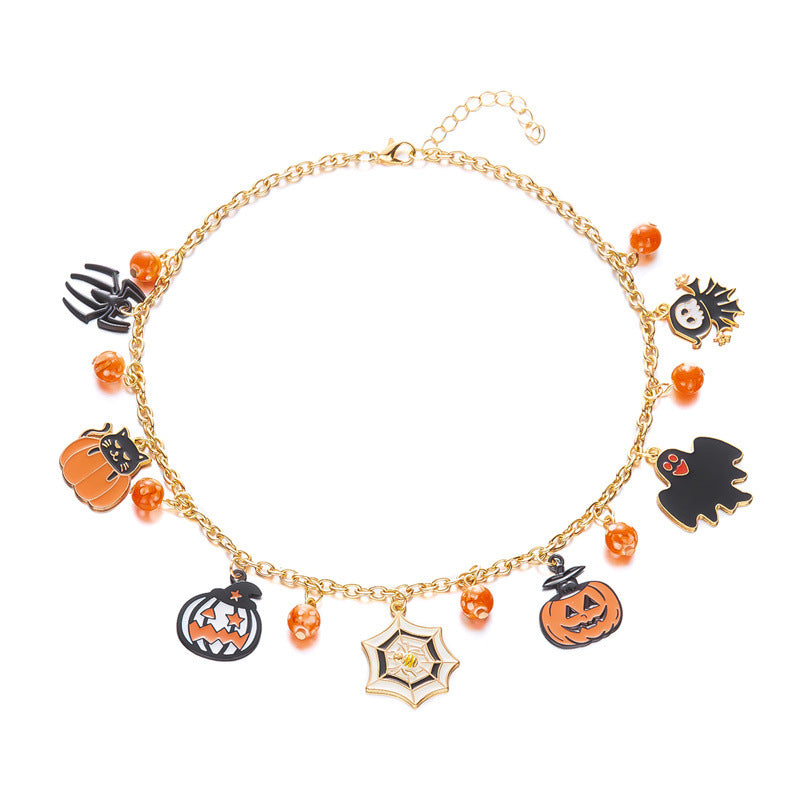 Wholesale  Necklaces Cat Pumpkin Necklaces
