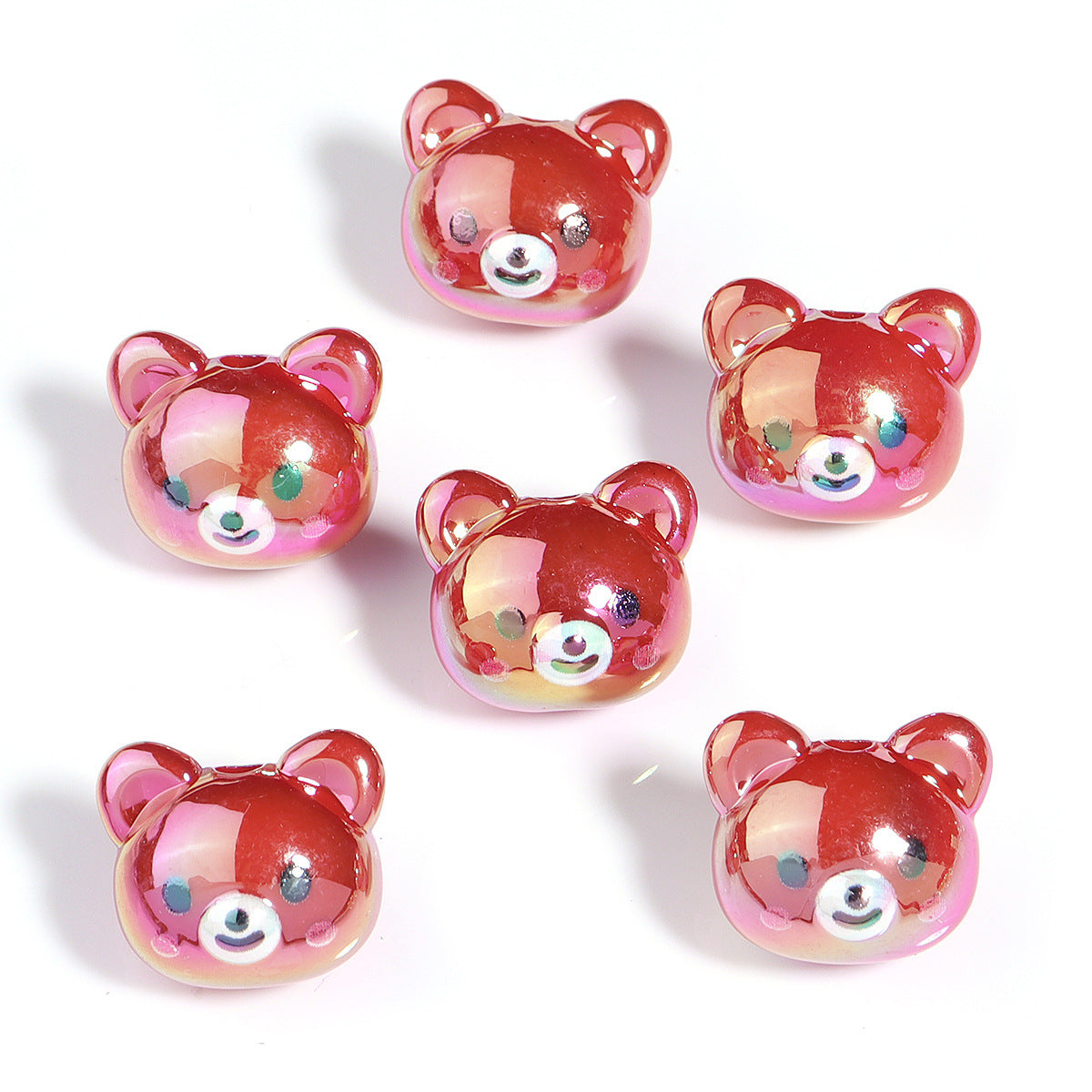 Wholesale 10pcs  Cartoon Cute Focal Beads DIY Bead Accessories