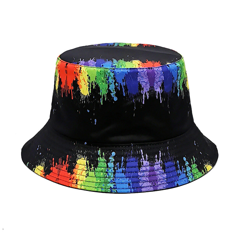 Wholesale  3D printed pattern fisherman hat  bucket hat