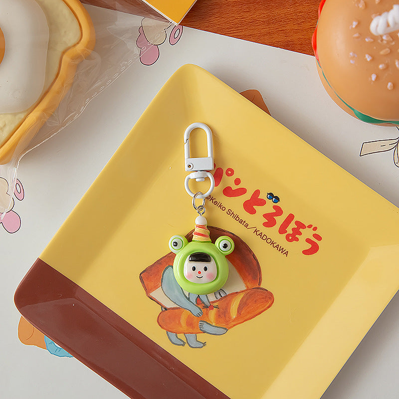 Couchette de dessin animé en gros porte-clés