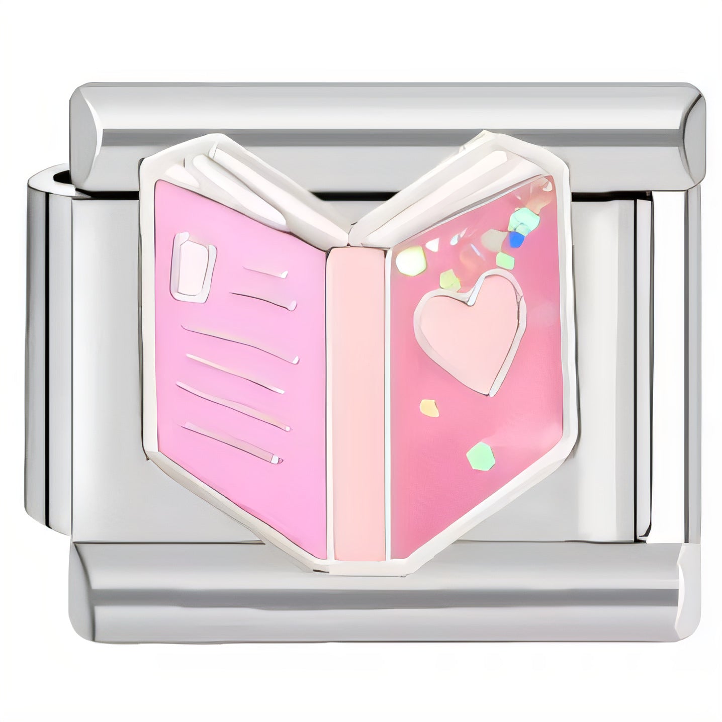 Wholesale Italian Charm Bracelet 9mm DIY Splicing Cute Creative Pattern Stainless Steel Composable Bracelet