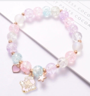 Wholesale Purple Split Beads Bracelet