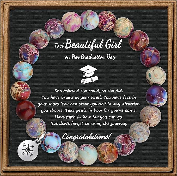 Wholesale Handmade Imperial Stone Compass Beaded Bracelet ACC-BT-zhixiang004