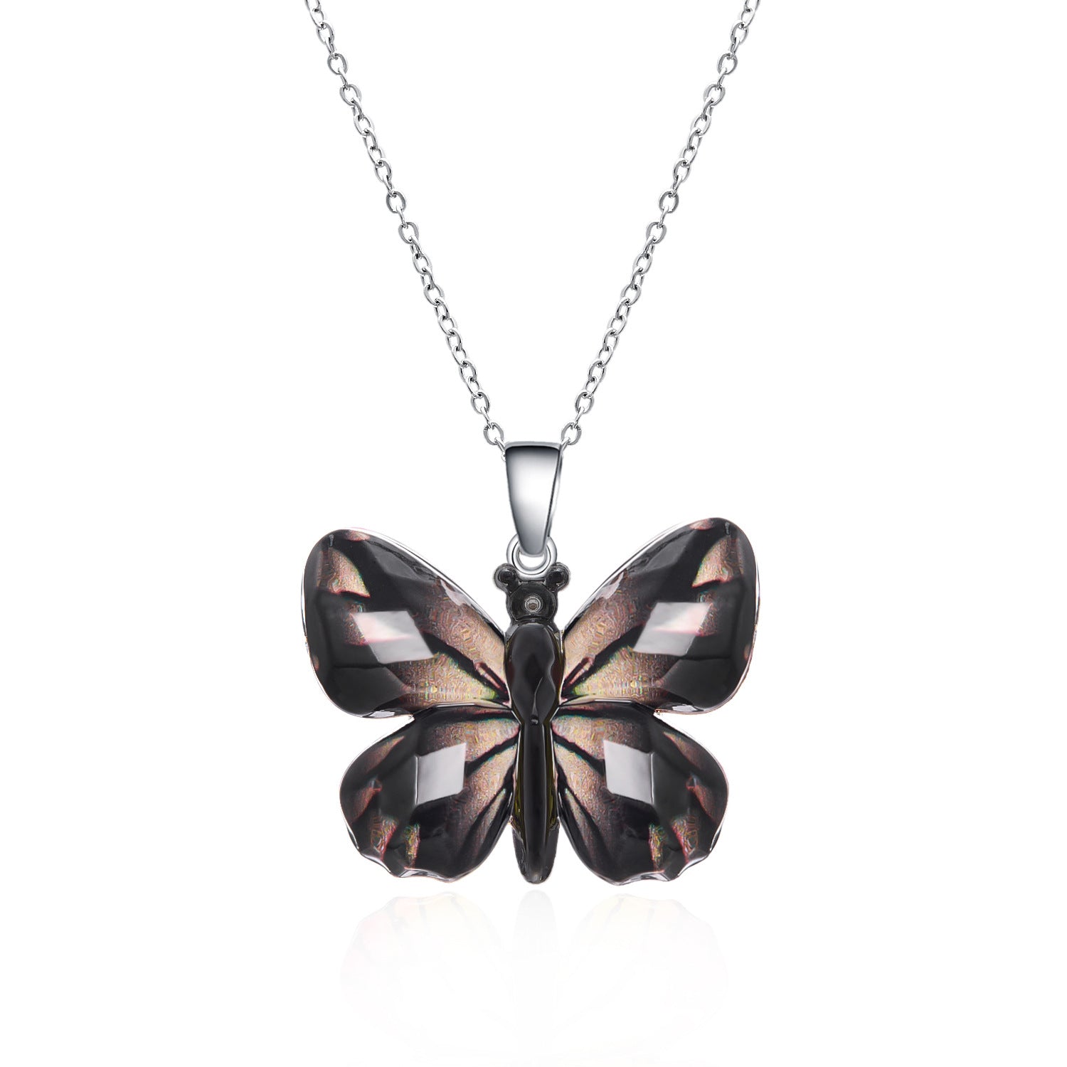 Wholesale  stainless steel butterfly necklace