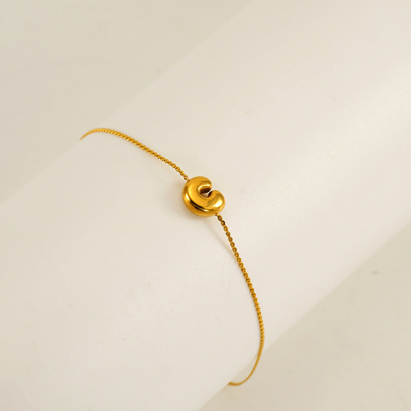 Wholesale  stainless steel bracelet 18K gold adjustable bracelet