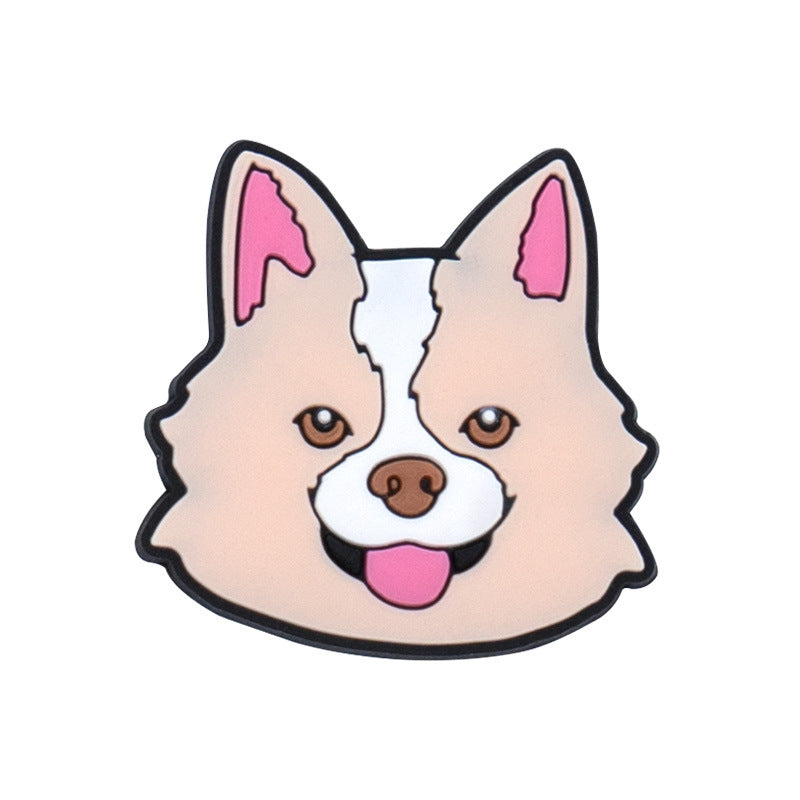 Wholesale 100pcs Random Cartoon Dog Shoes Accessories Shoes Charms