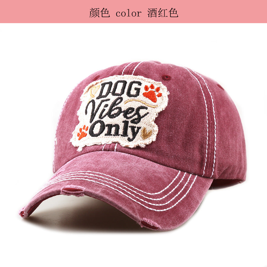 Wholesale Fashion Baseball Cap with English Letter Embroidery,  Solid Color Casual Sun Hat for Everyday Outdoor Wear