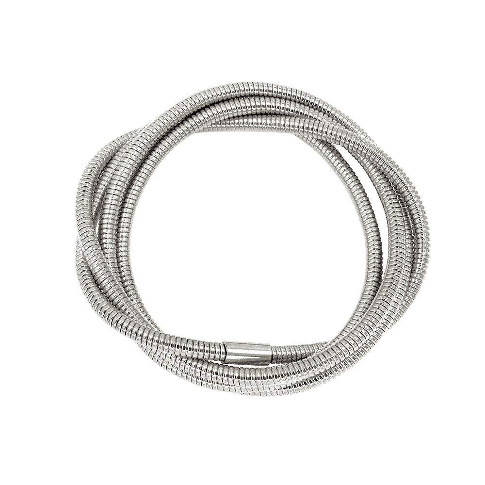 Wholesale Simple Style Geometric 304 Stainless Steel Bracelets 18k Gold Plated Bracelet ACC-BT-MeiSD004