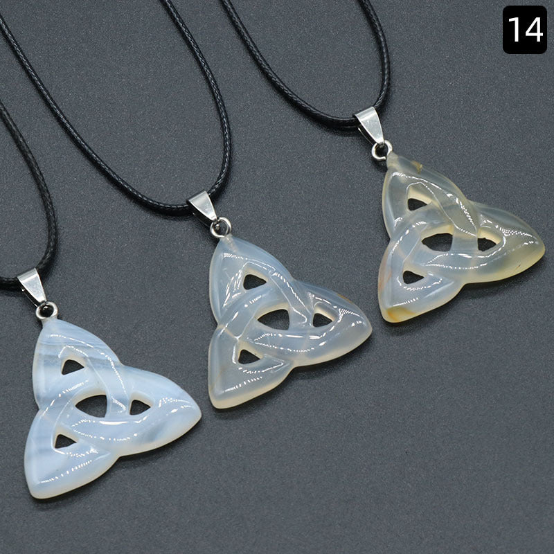 Wholesale Hollow Triangle Shape Pendant ACC-PT-KeSuo008