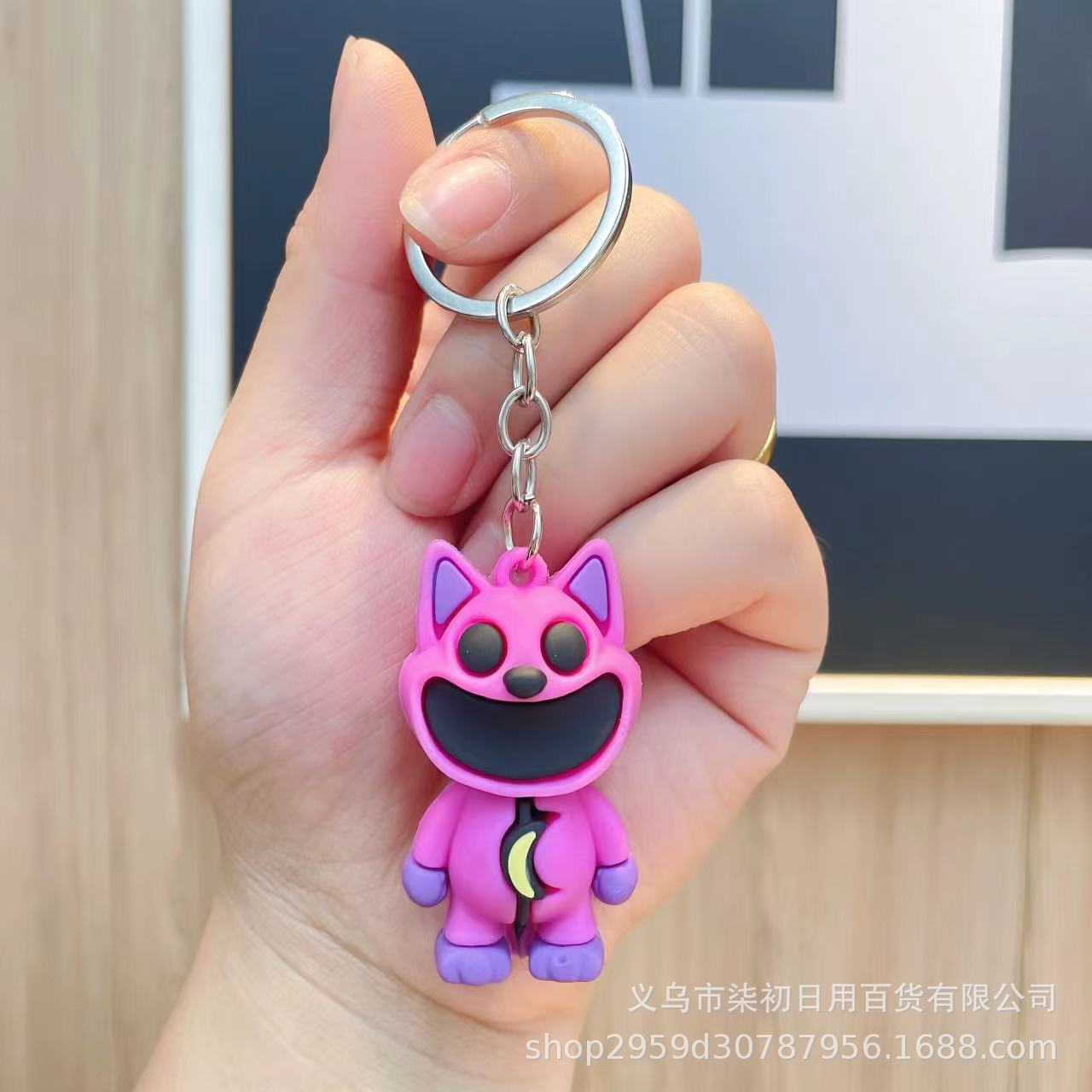Wholesale Cartoon Cute Silicone Keychains ACC-KC-Qichu005