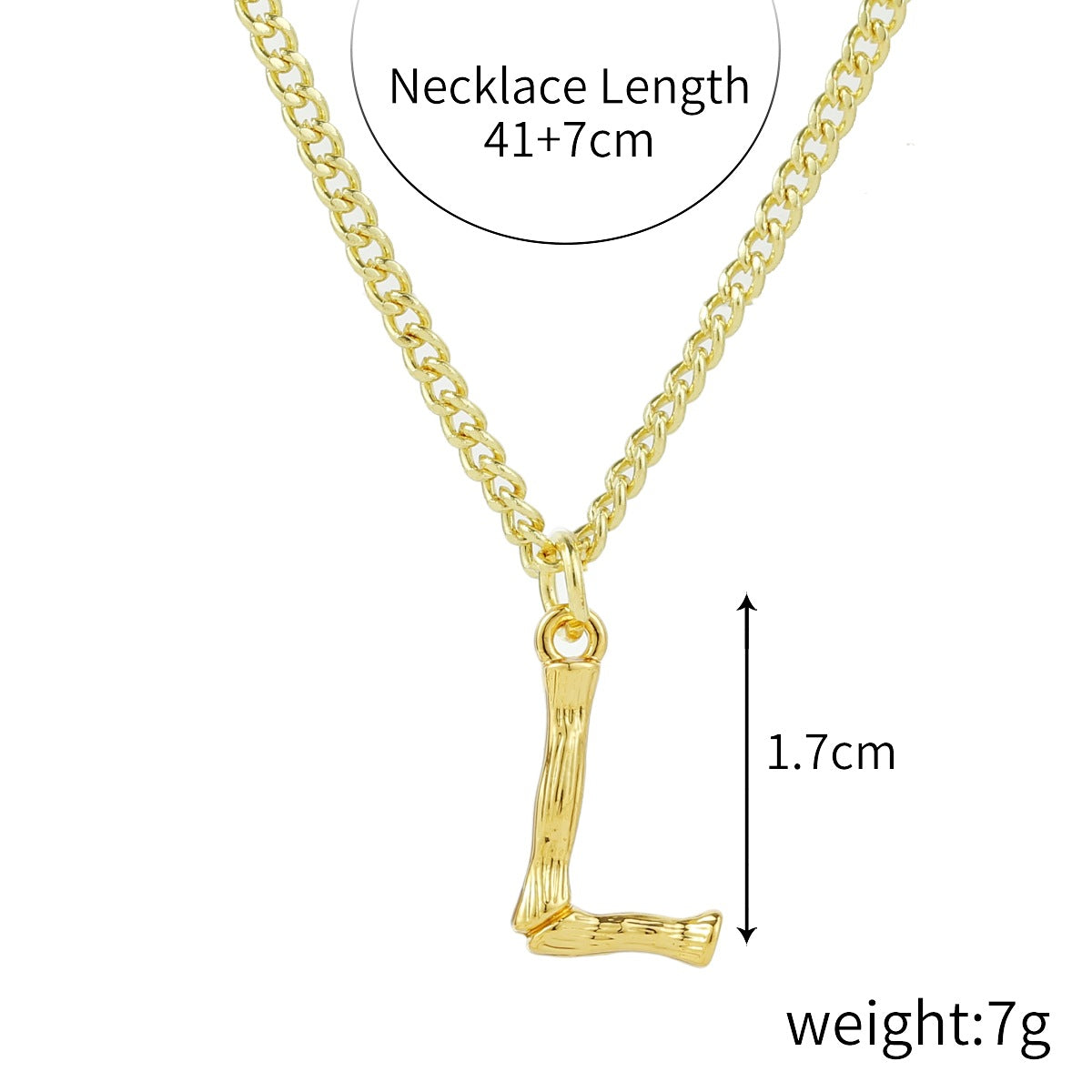 Wholesale  Love Letter Necklace 26 English  Zinc Alloy Necklaces