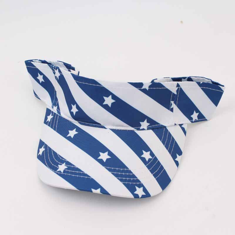 Wholesale American Independence Day Stars and Stripes Hollow Hat Sun Hat ACC-HT-YeTong001