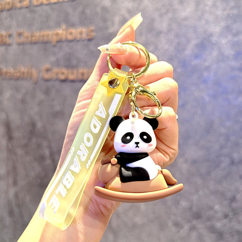 Wholesale Cartoon cute silicone keychain