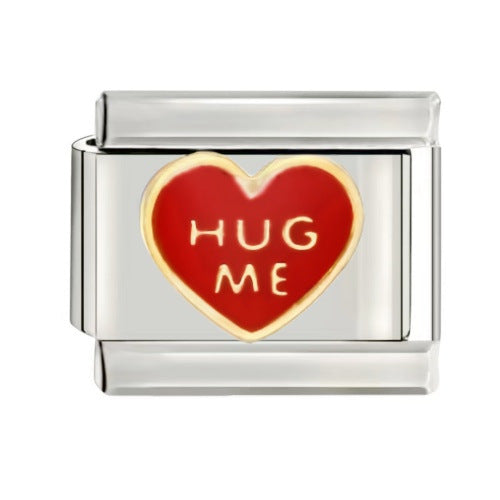 Wholesale italian Charm Starter Bracelets DIY square Single Section Creative Stainless Steel Composable Bracelet