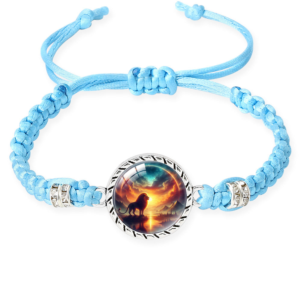 Wholesale Lion braid adjustable bracelet