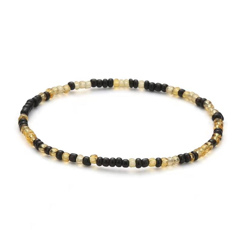 Wholesale  Bohemian Rice Bead Anklet