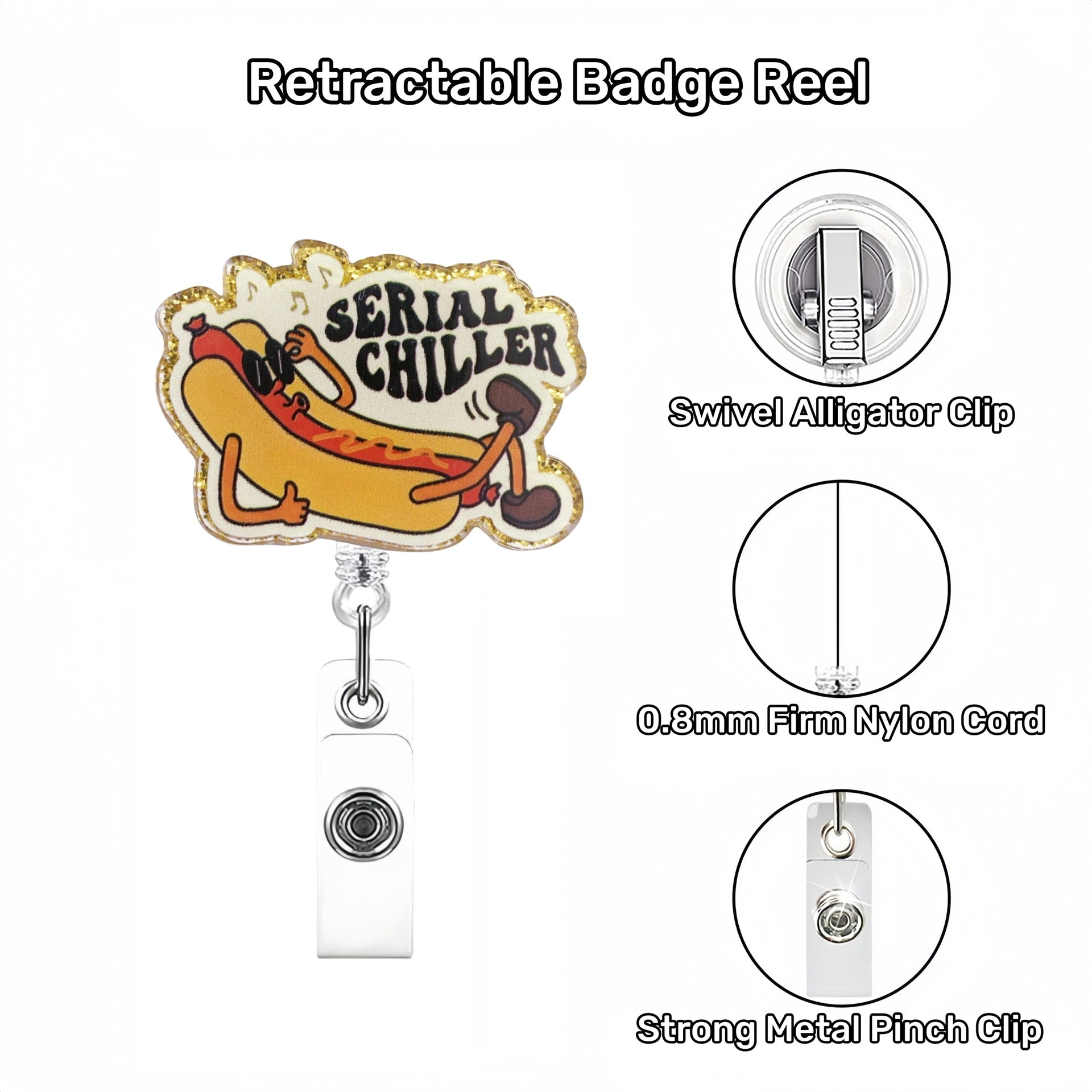 Wholesale Medical Student Badge Reels Keychains