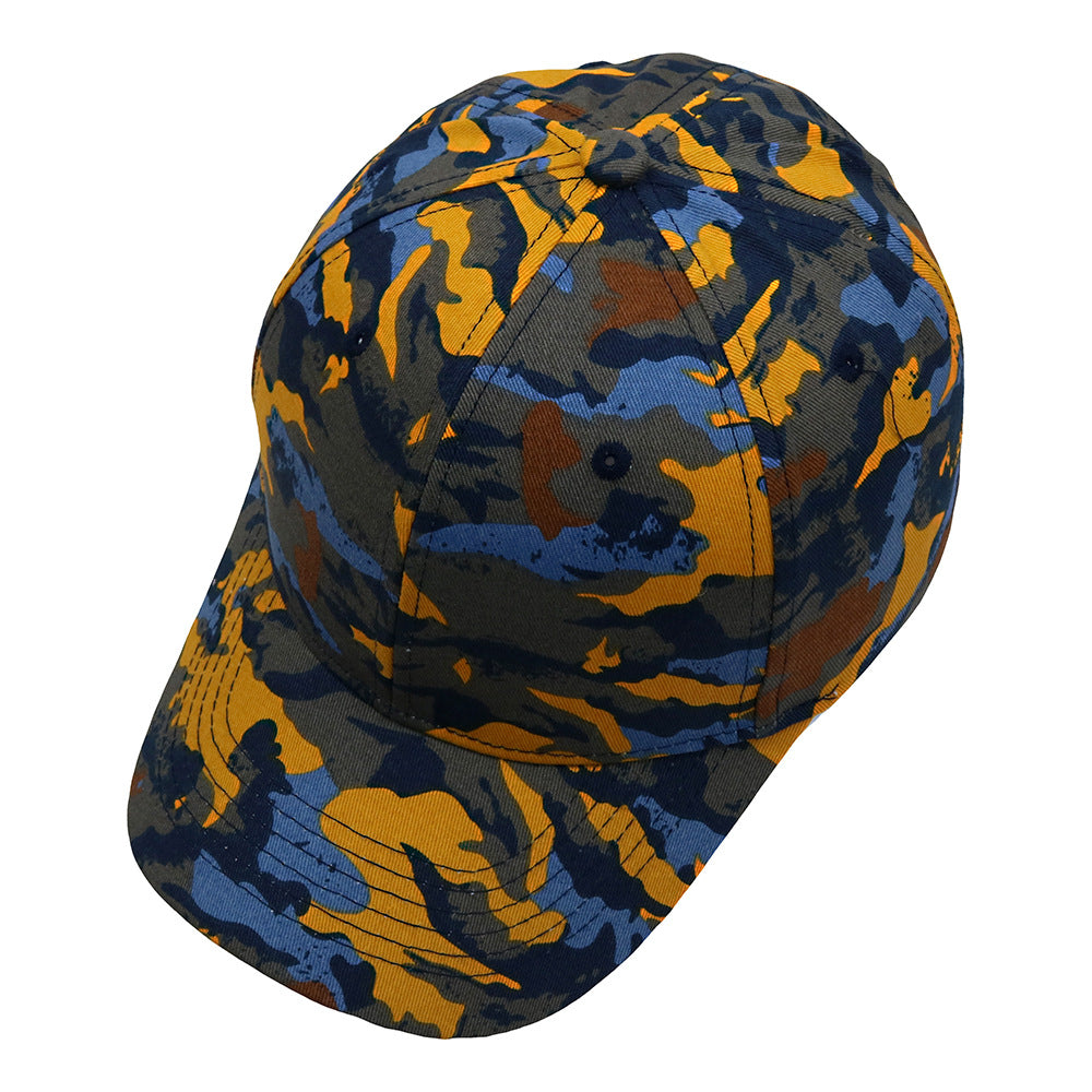 Wholesale Camouflage Baseball Cap Outdoor Tie-dye Pure Cotton Hat ACC-HT-HaiPu017