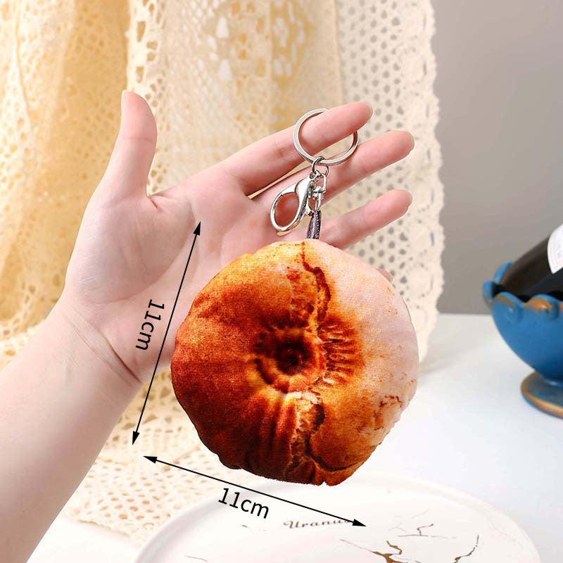 Wholesale Pancake Roasted Nang Plush Keychain ACC-KC-XiaW003