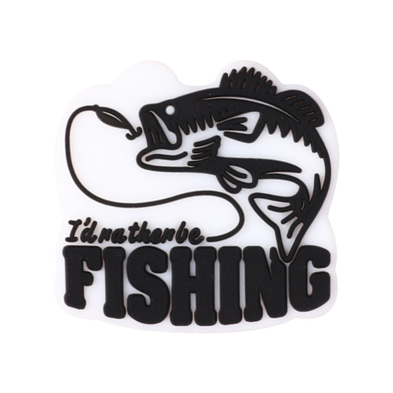 Wholesale 20pcs  silicone loose Focal Beads DIY Bead Accessories