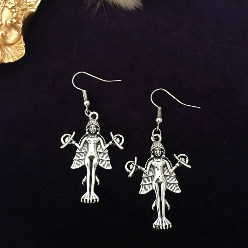 Wholesale Zinc Alloy Satan Vampire Earrings