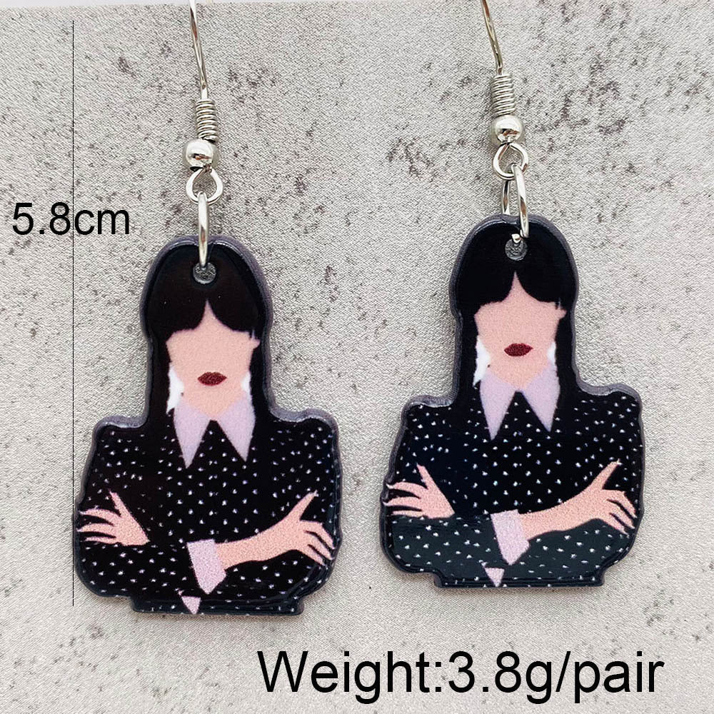 Wholesale  Horror  Acrylic Earrings
