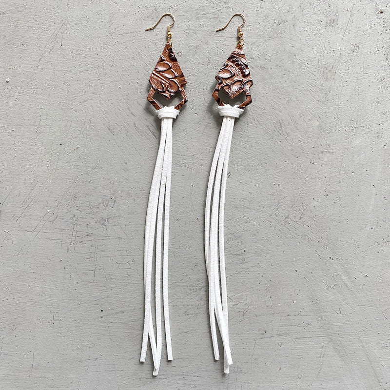 Wholesale 3pcs Leather Western Style Earrings