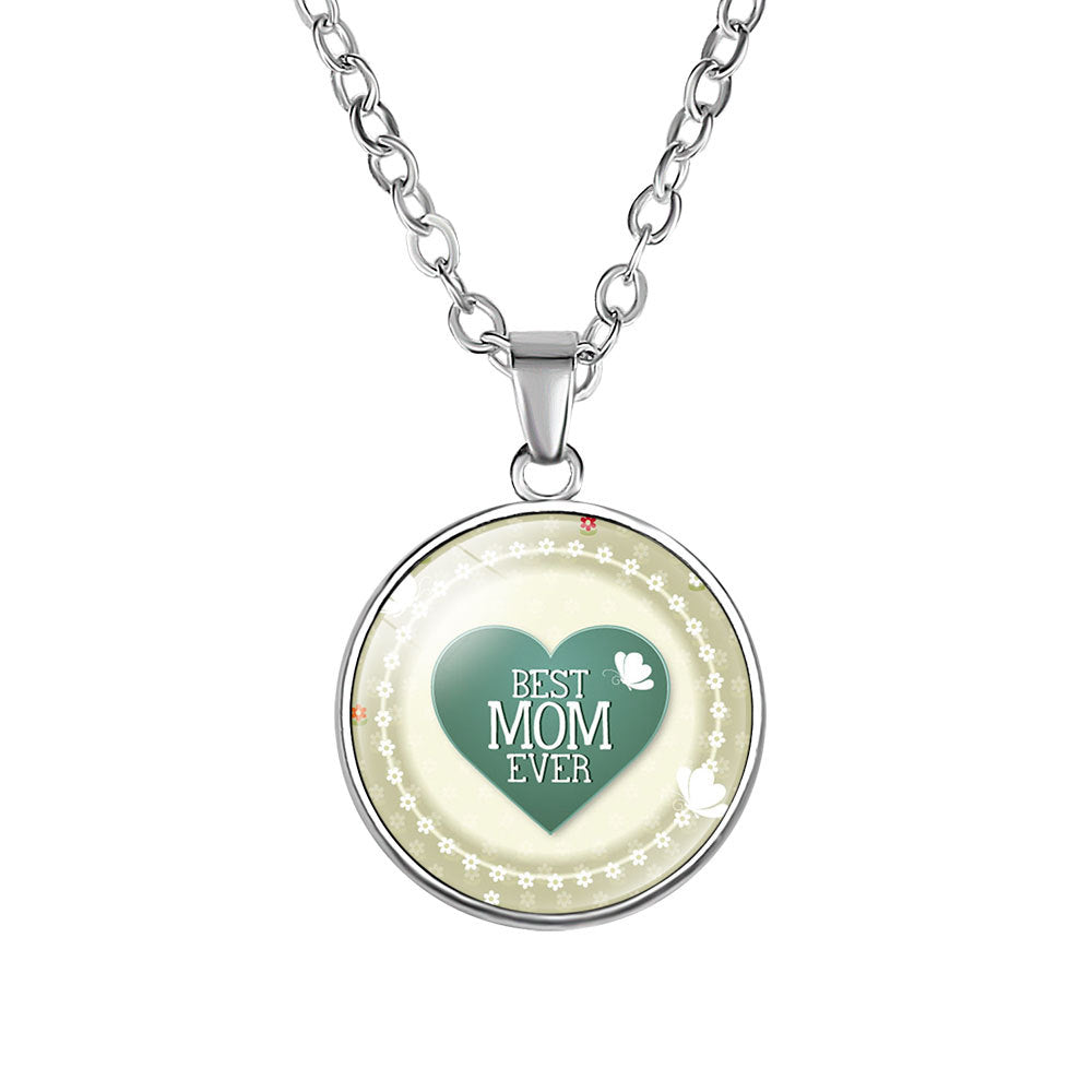 Wholesale  accessories MOM love MOM love pendant necklace