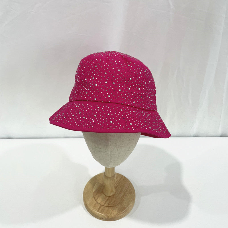 Wholesale Starry Rhinestone Bucket Hat ACC-HT-YunDa001