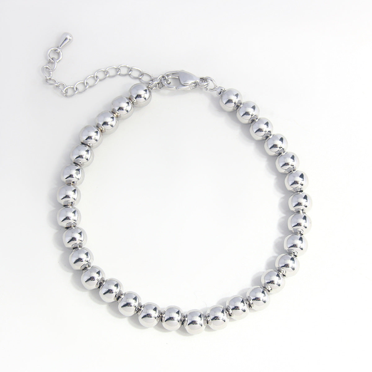 Wholesale Geometric Metal Hollow Beads Copper Bracelet ACC-BT-HongMing003