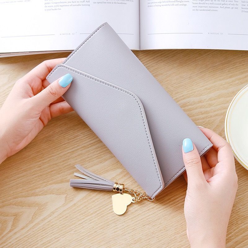Wholesale tassel long cute wallet