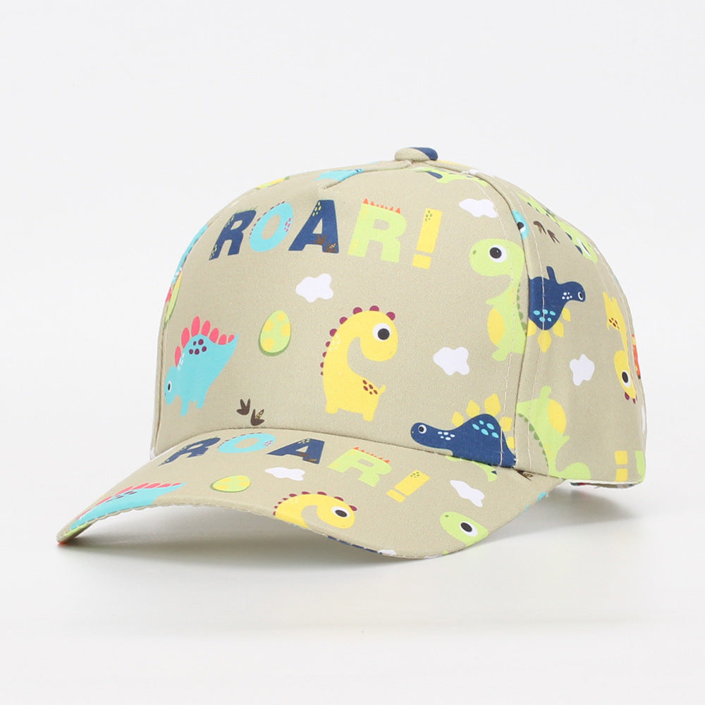 Wholesale Children's Cartoon Animal Cute Dinosaur Baseball Cap Kids Hat ACC-KH-JingHong003
