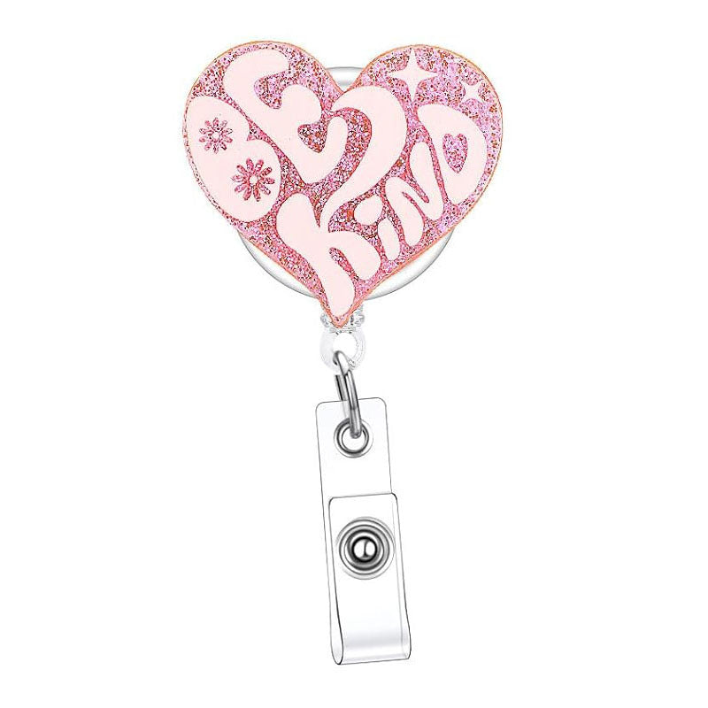 Wholesale Colorful Acrylic Printed Smiley Face Badge Scroll Keychains ACC-KC-XinDing002