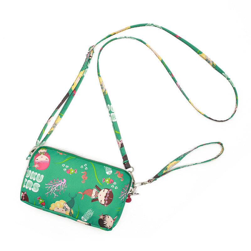 Wholesale Mobile Phone Mini Canvas Bag Wallet