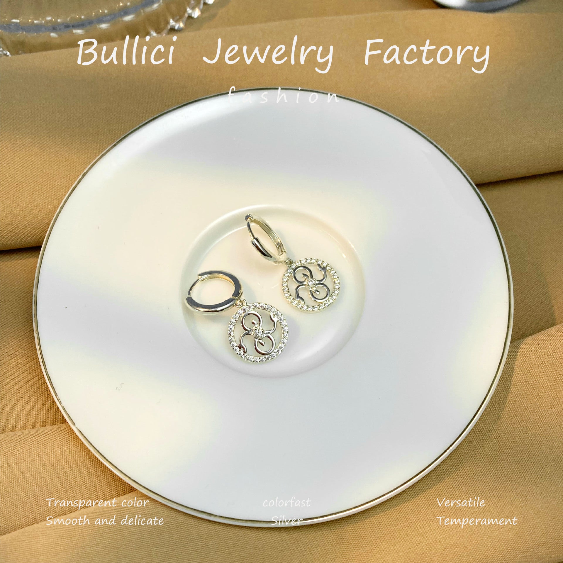 Wholesale Snake Zodiac Birth Year Earrings s925 Sterling Silver Earrings