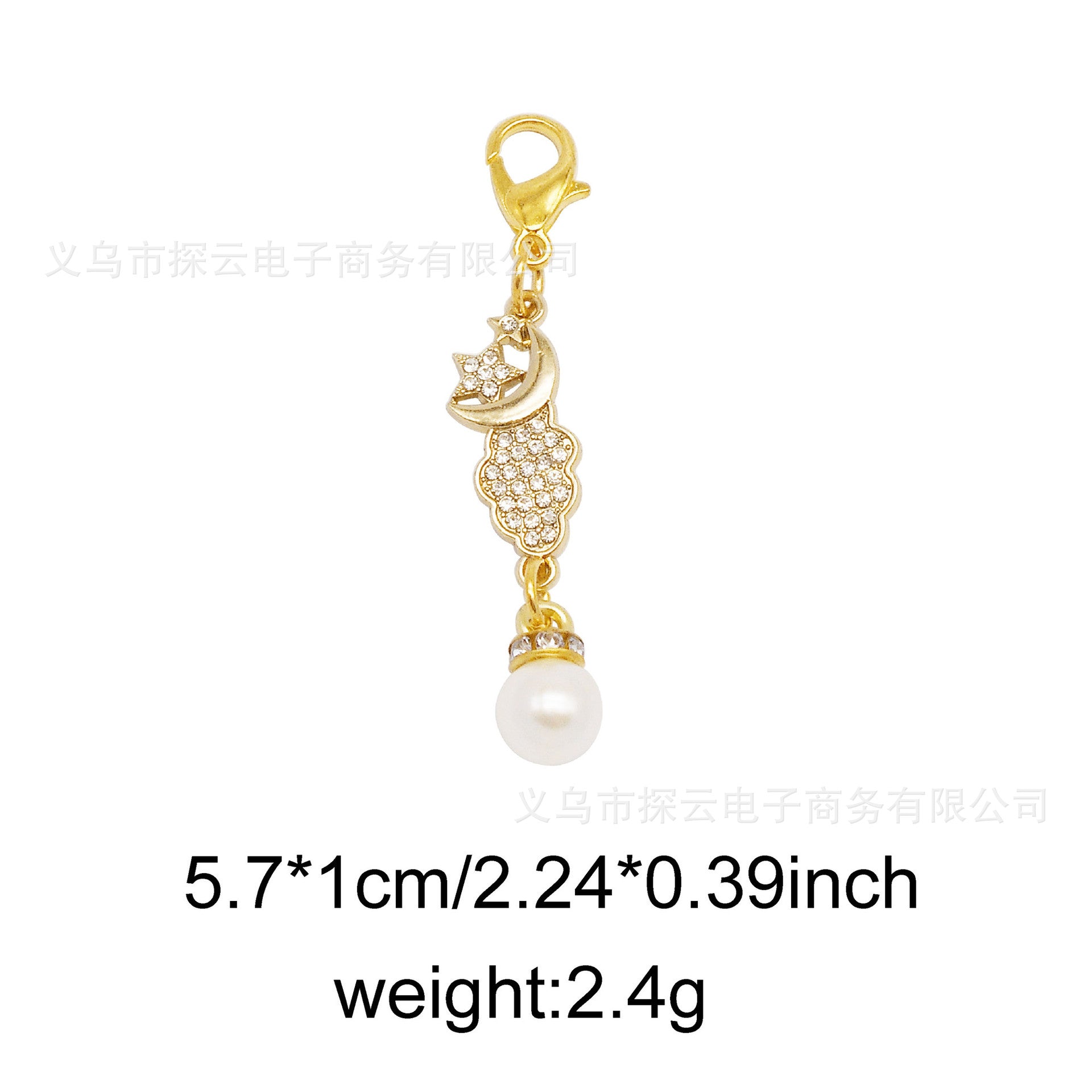 Wholesale Bowknot Heart-Shaped Zircon Diamond   Charms