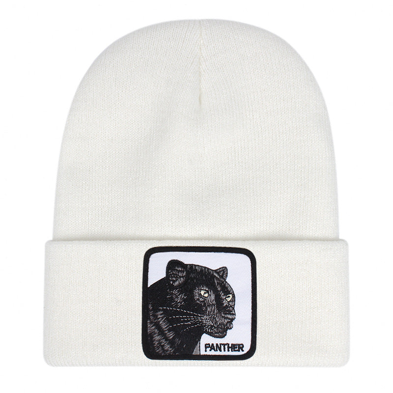 Wholesale Winter Animal Cartoon Knitted Wool Pullover Hat Beanie ACC-HT-JingKun005