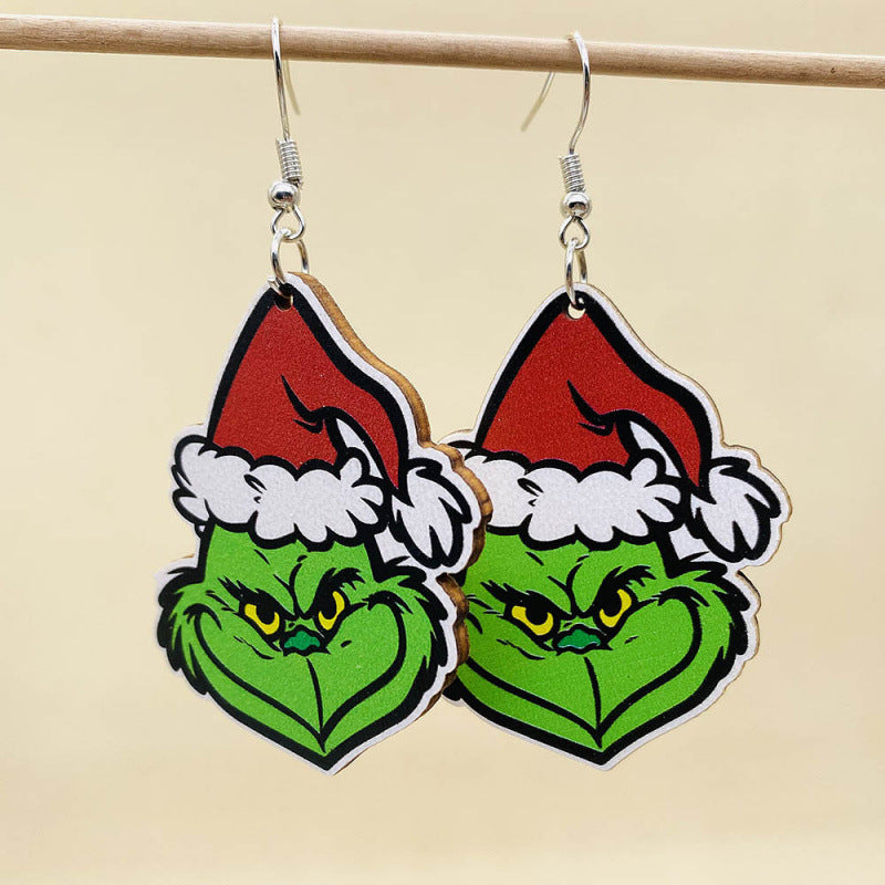 Wholesale Christmas cartoon  series earrings