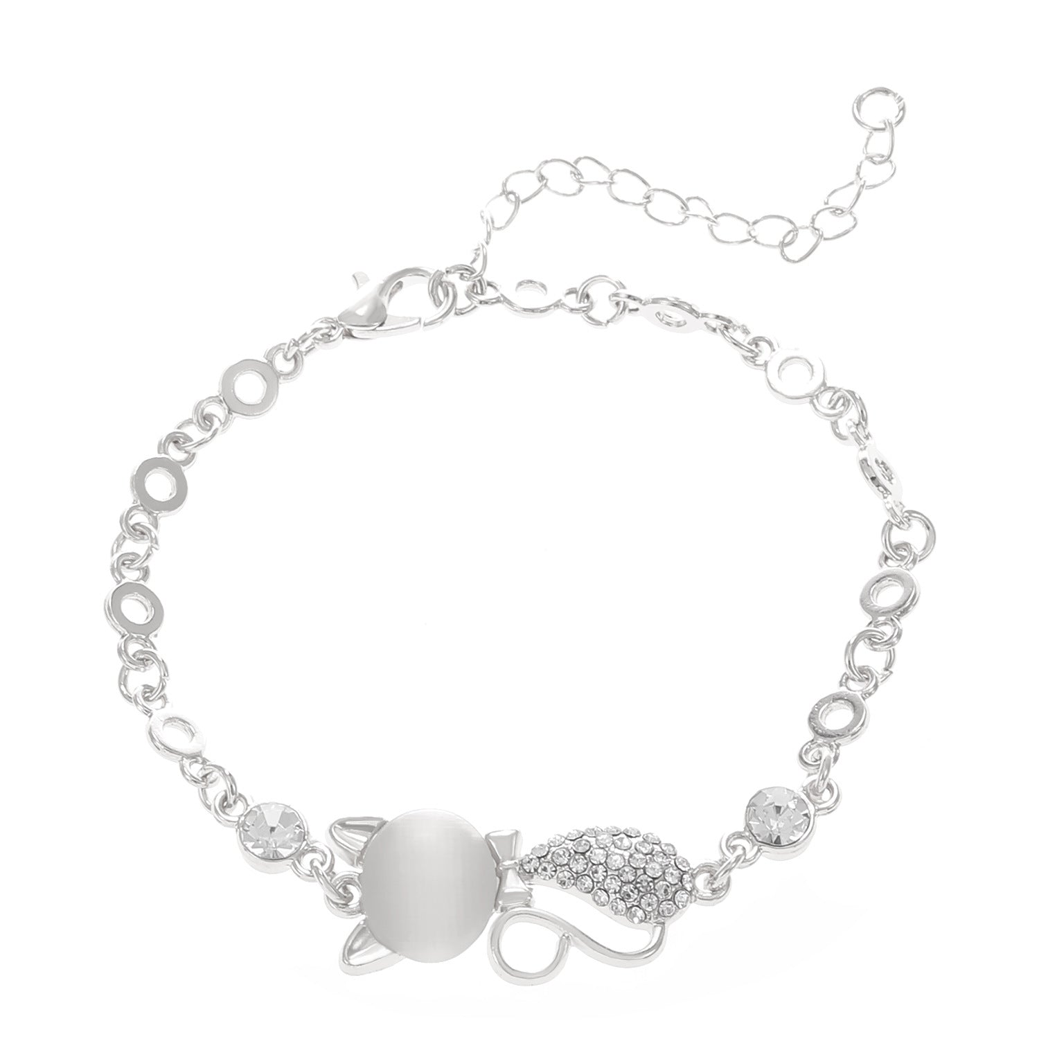 Wholesale Opal Cat Diamond Bracelet ACC-BT-MY005