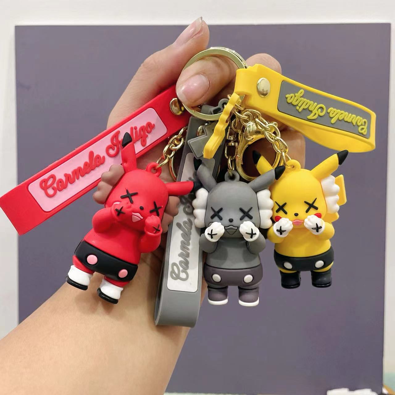 Wholesale Cartoon Cute PVC Keychains ACCVIP-KC-Qichu006