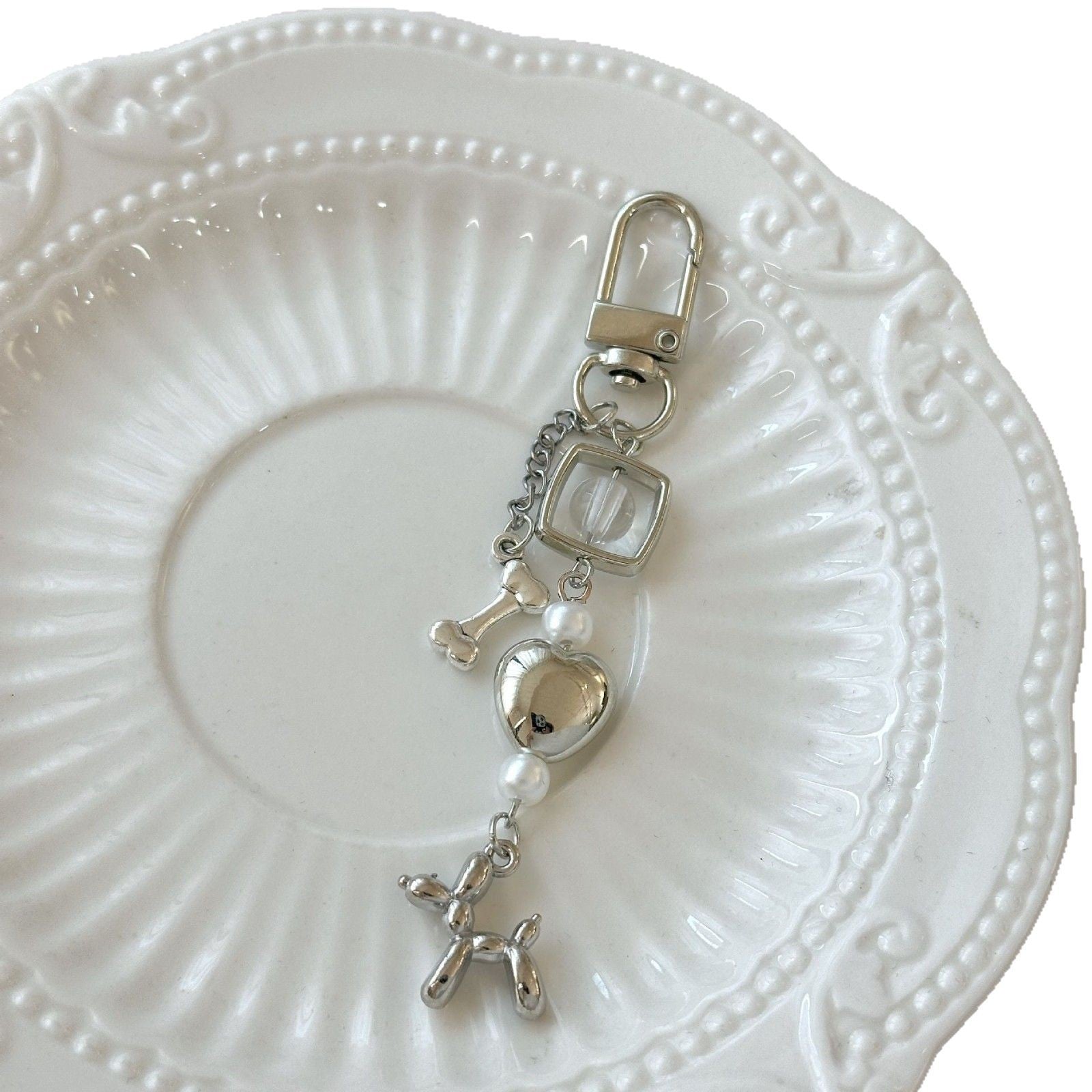 Wholesale  Bleo Dog Mobile Phone Chain Keychains