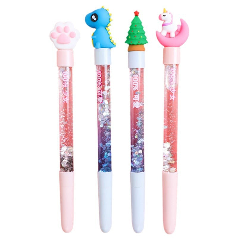 Wholesale Cute cartoon quicksand pen