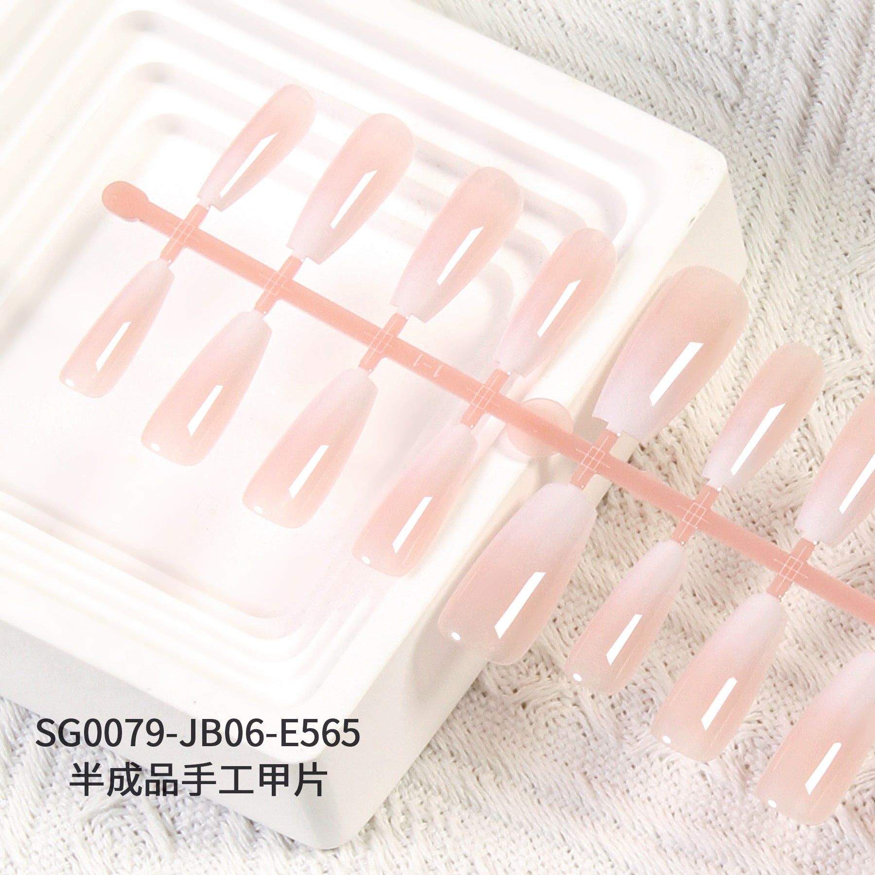 Wholesale of 5PCS Handmade Press on Nails Kits Prefabricated Nail Plates Semi-finished DIY Handmade Nail Plates ACC-NS-XKQ005