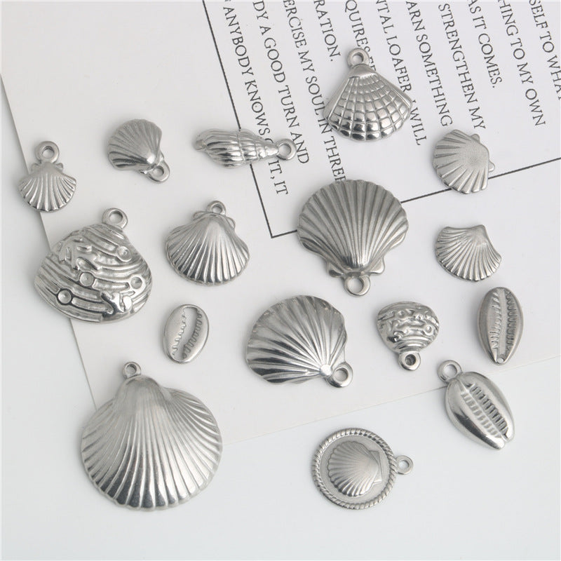 Wholesale Stainless steel shell conch pendant