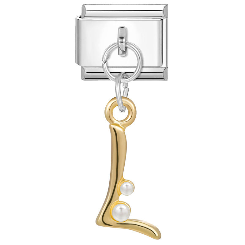 Wholesale Charms steel bottom detachable bracelet module bracelet DIY