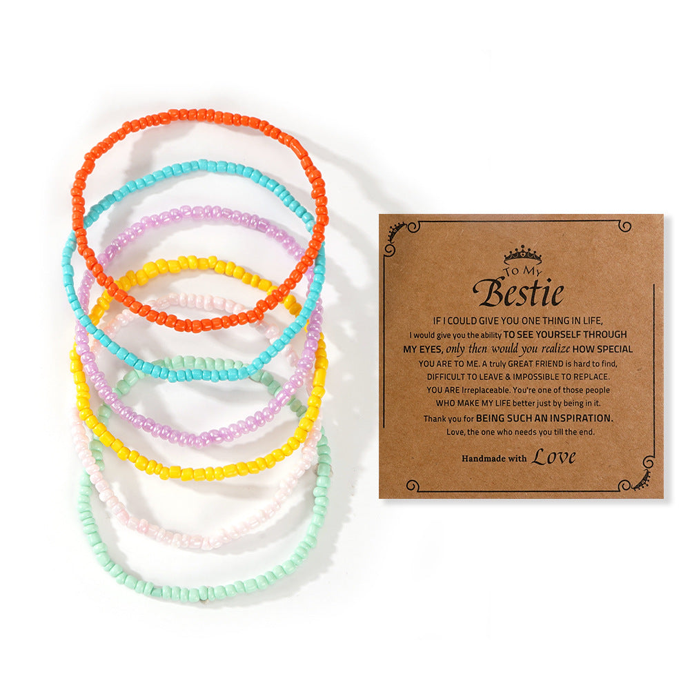 Wholesale Handmade Natural Stone Beaded Bracelets Stacked Design Unisex Everyday Wear