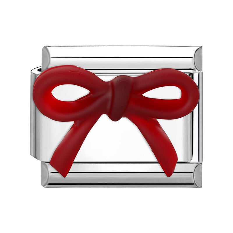 Wholesale Italian Charm Bracelet 9mm DIY Splicing Cute Creative Stainless Steel Composable Bracelet