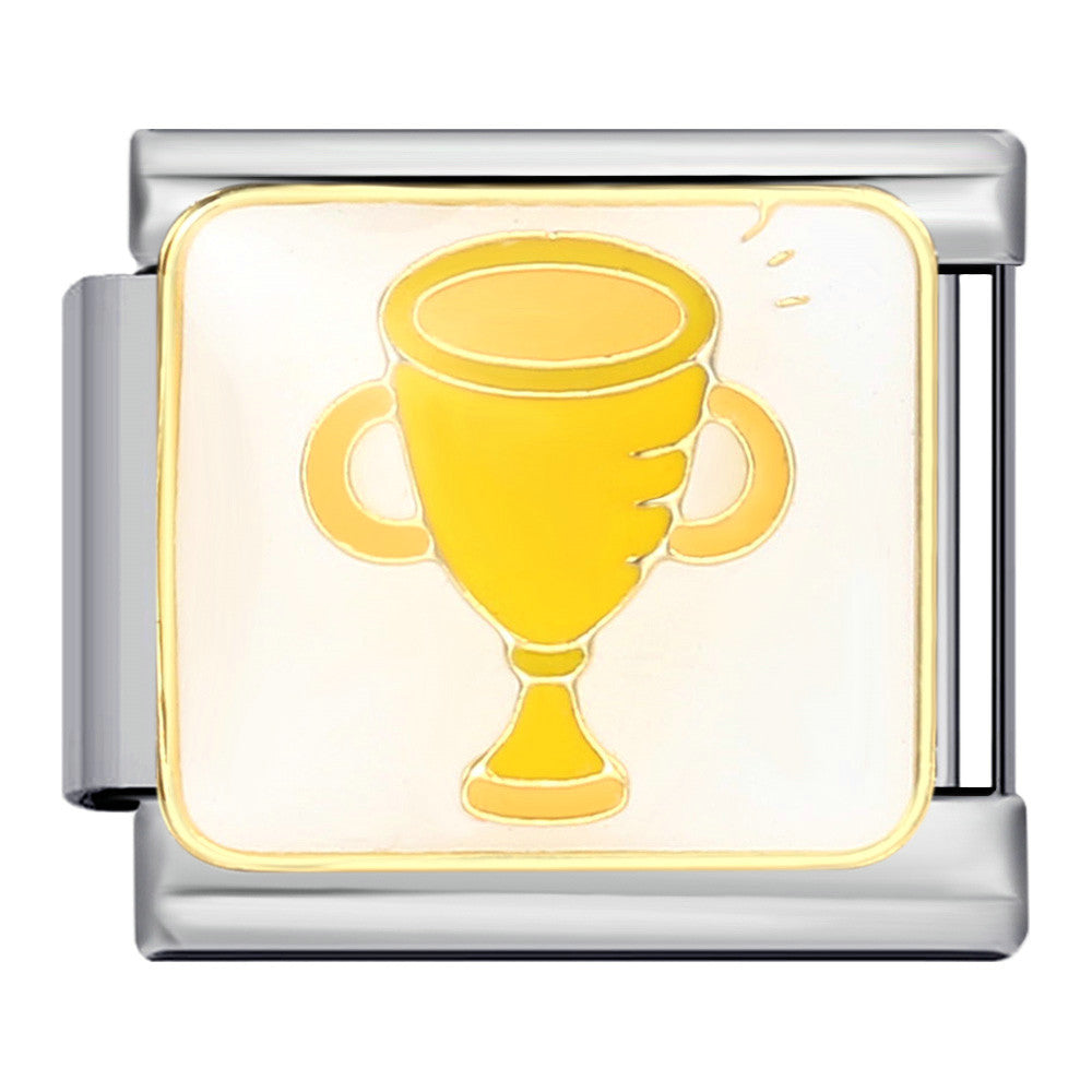 Wholesale Italian Charm Bracelet 9mm DIY Splicing Removable Sports Series Italian Stainless Steel Composable Bracelet