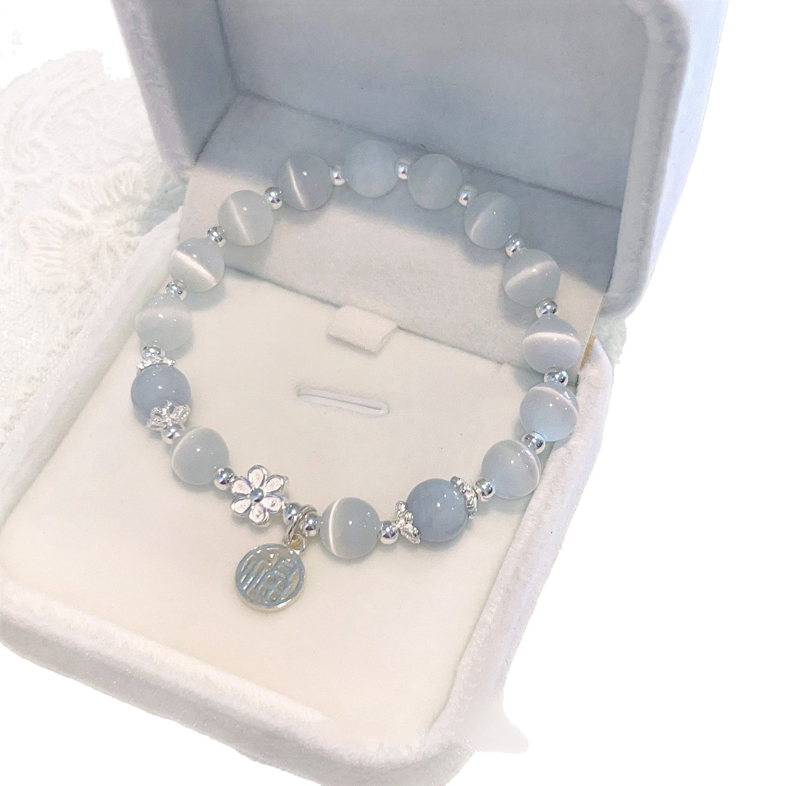 Wholesale New Chinese Style Glass Beaded Bracelet,  Fashion Jewelry Accessory for Boutique Resale