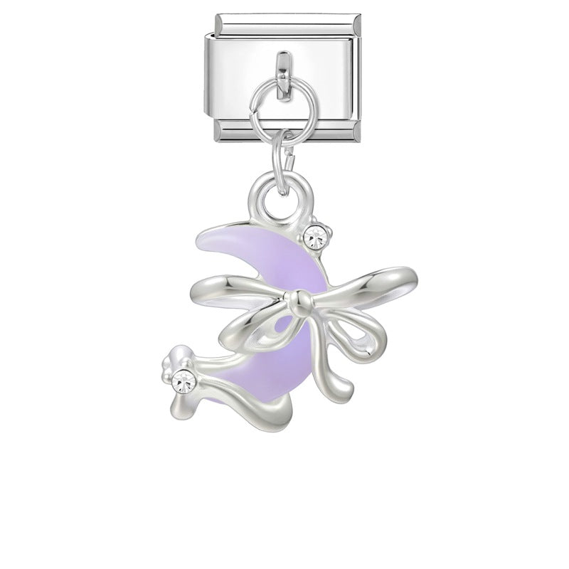 Wholesale Italian modular multifunctional DIY steel pendant bracelet